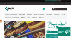 Desktop Screenshot of pampadrugstore.net